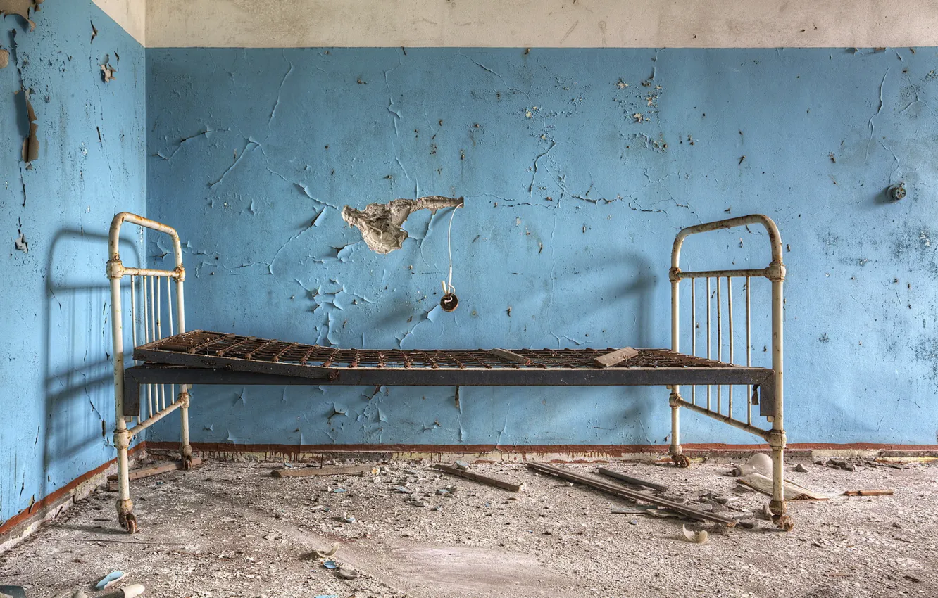 Photo wallpaper background, room, bed