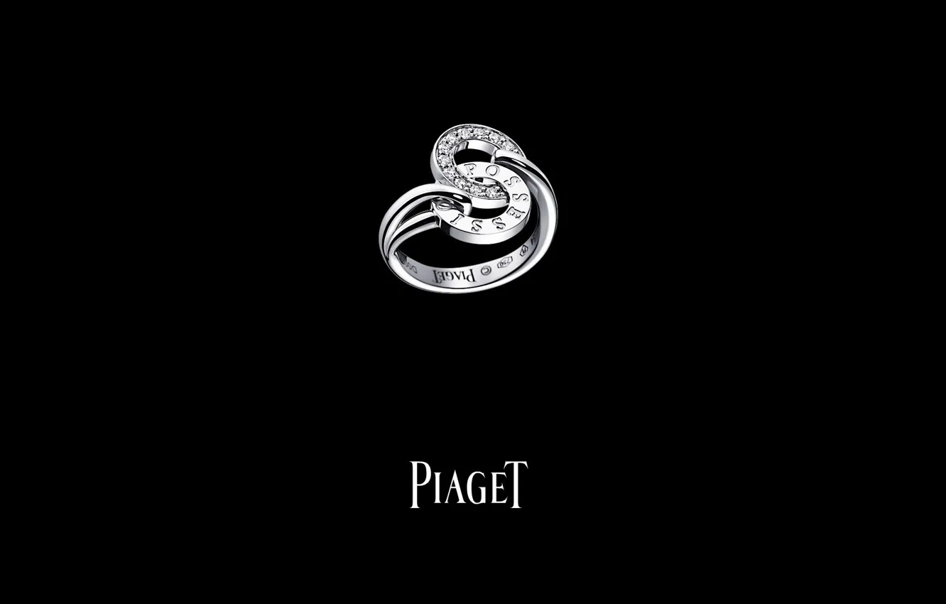 Photo wallpaper decoration, ring, Piaget