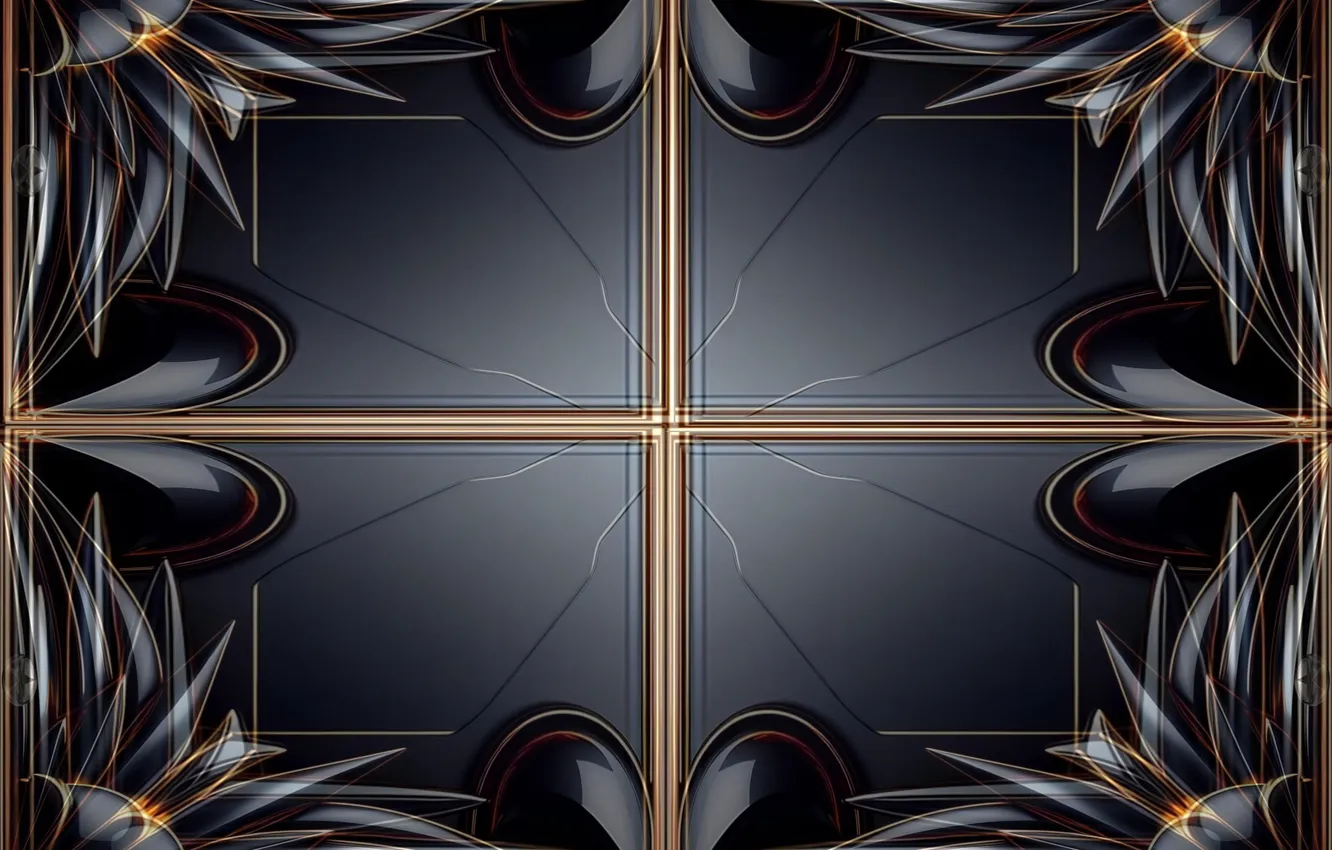 Photo wallpaper design, art, Illustration, Fractal