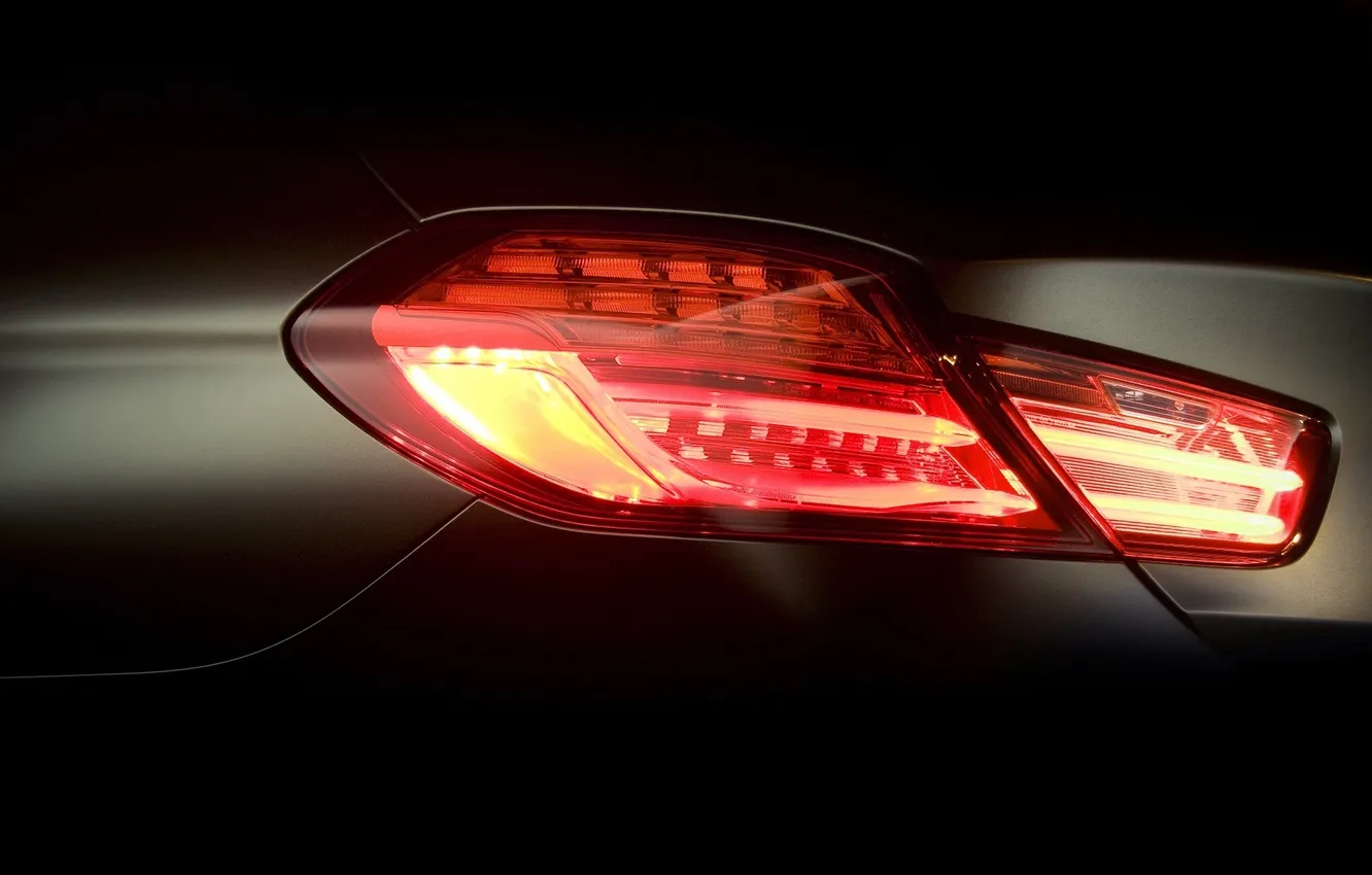 Photo wallpaper lights, BMW, BMW, 6 Series, rear lights, Rear, 640 d