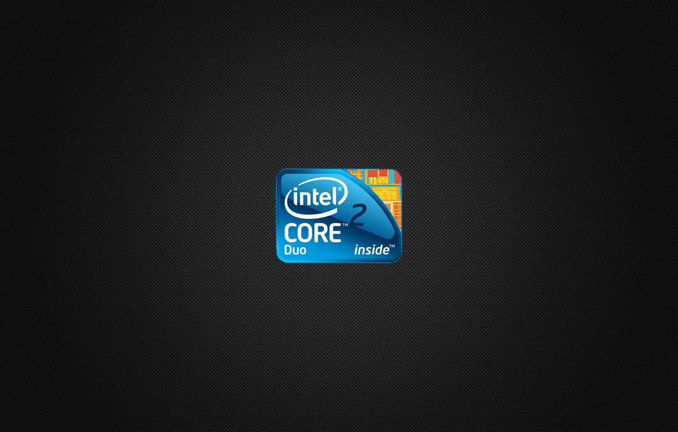 Photo wallpaper Intel, core, duo