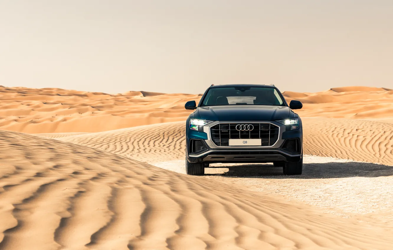 Photo wallpaper Audi, Q8, Audi Q8 55 TFSI quattro S line