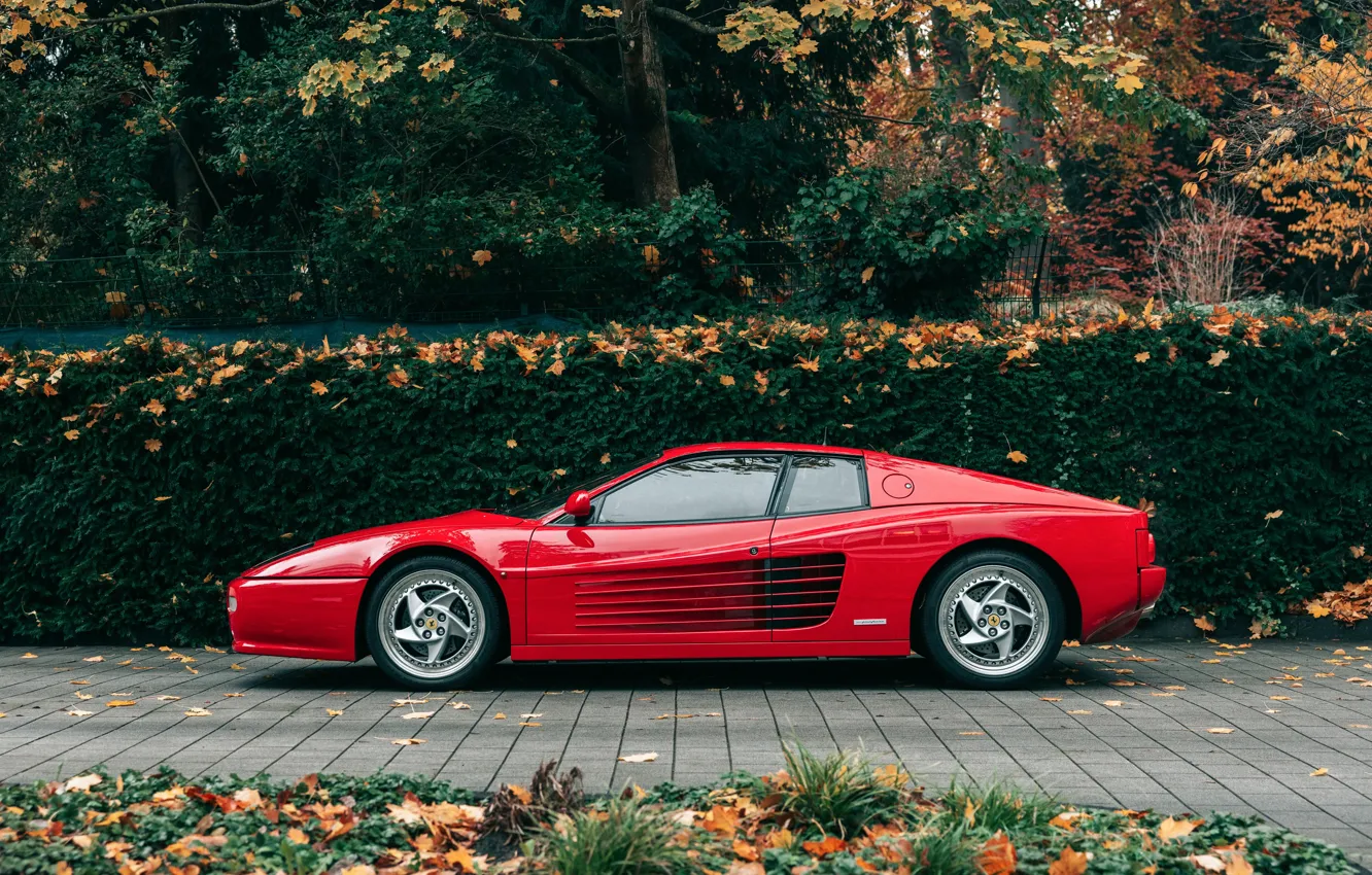 Photo wallpaper Ferrari, 512, side view, Ferrari 512 M