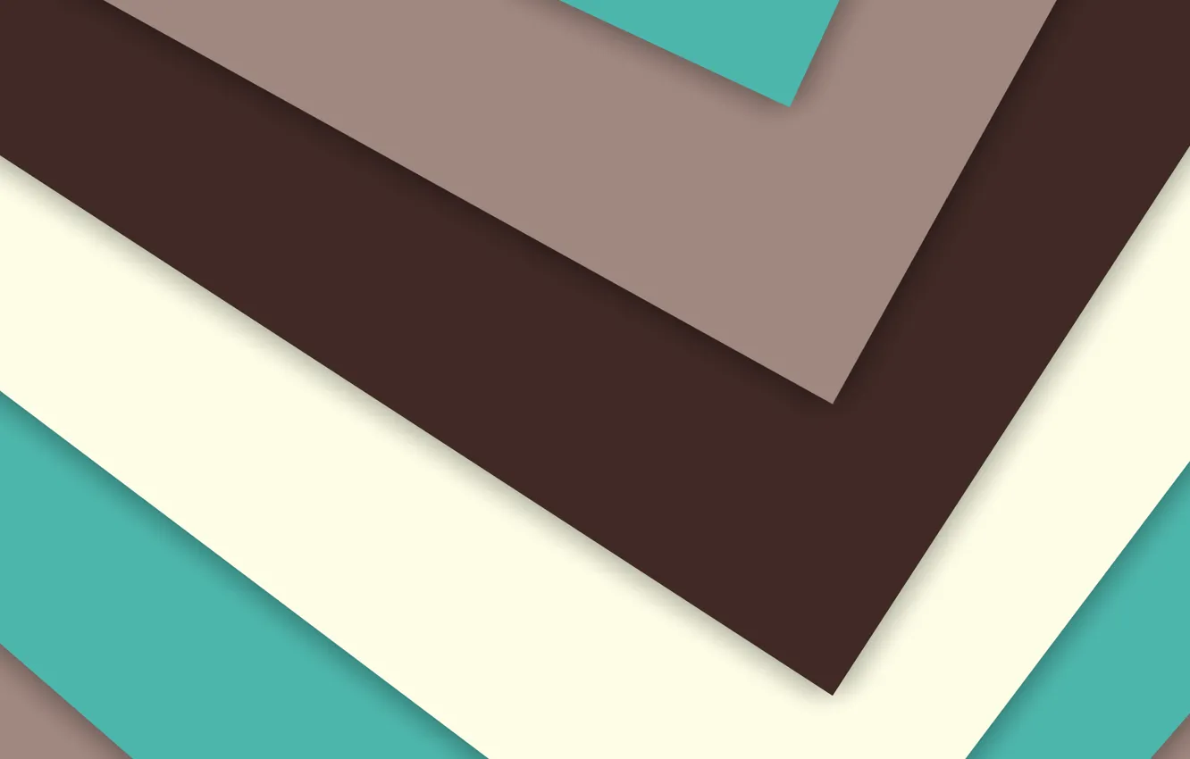 Photo wallpaper Android, Design, 5.0, Line, White, Lollipop, Stripes, Turquoise