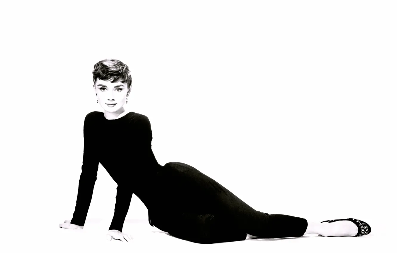 Photo wallpaper retro, Audrey Hepburn, Audrey Hepburn, style icon