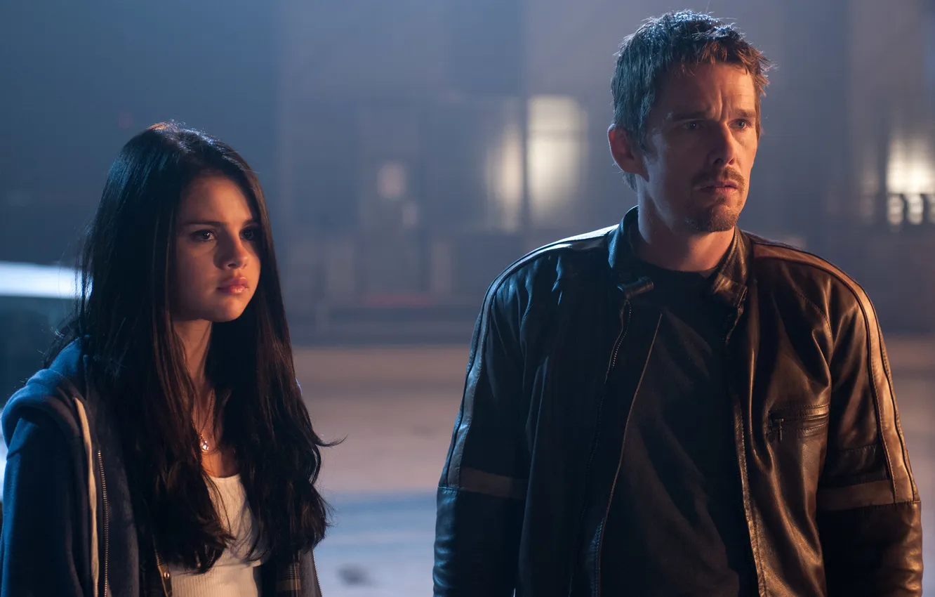 Photo wallpaper Selena Gomez, Selena Gomez, Ethan Hawke, Ethan Hawke, Getaway, Let's do this!