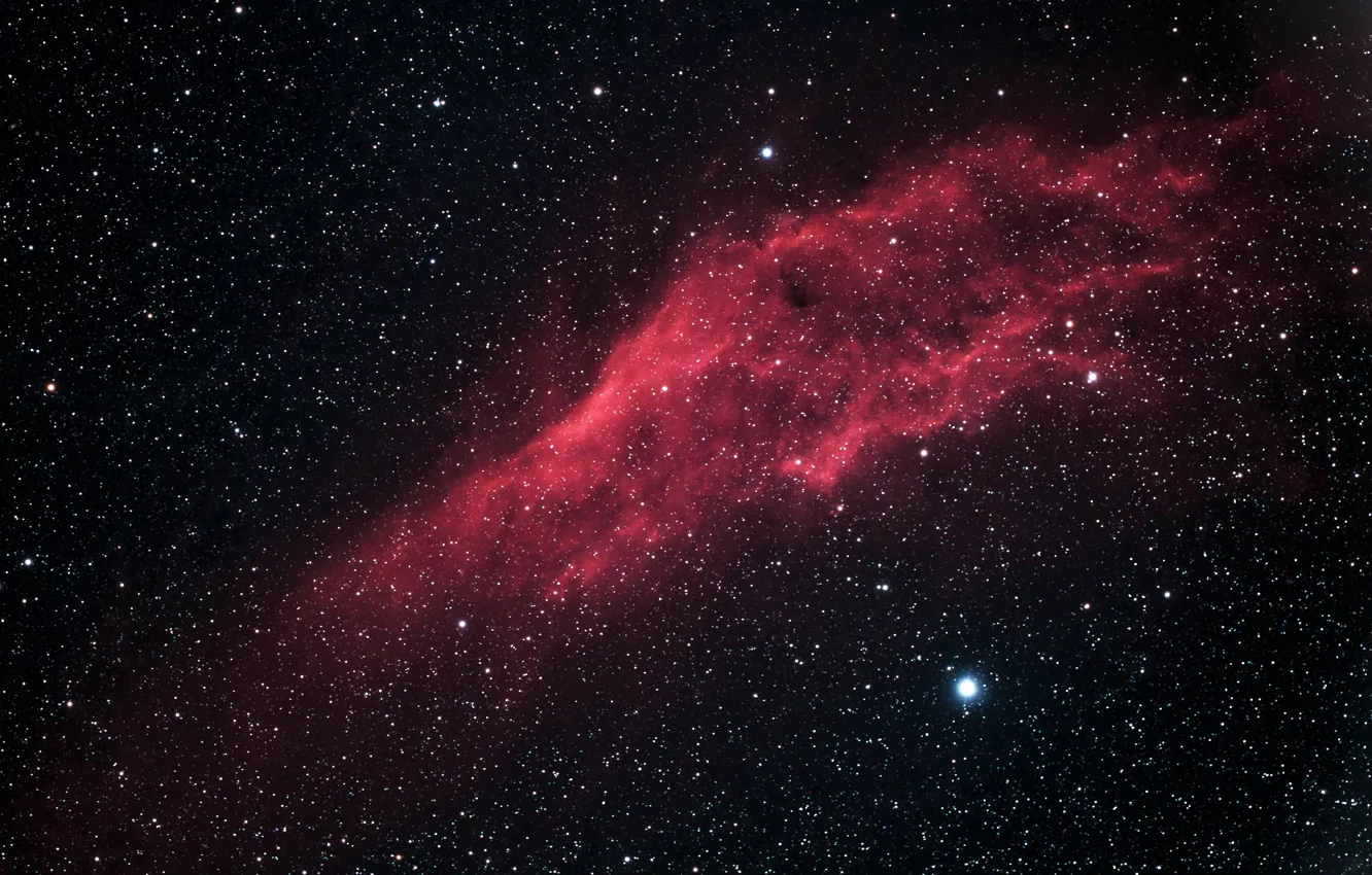 Photo wallpaper Percy, in the constellation, California Nebula, The California Nebula