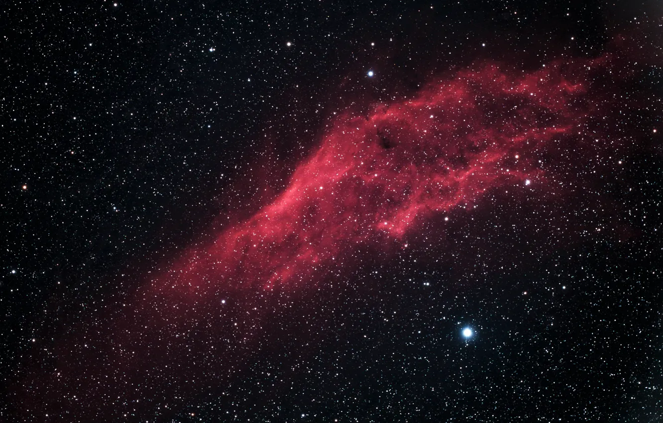 Photo wallpaper Perseus, in the constellation, California Nebula, The California Nebula