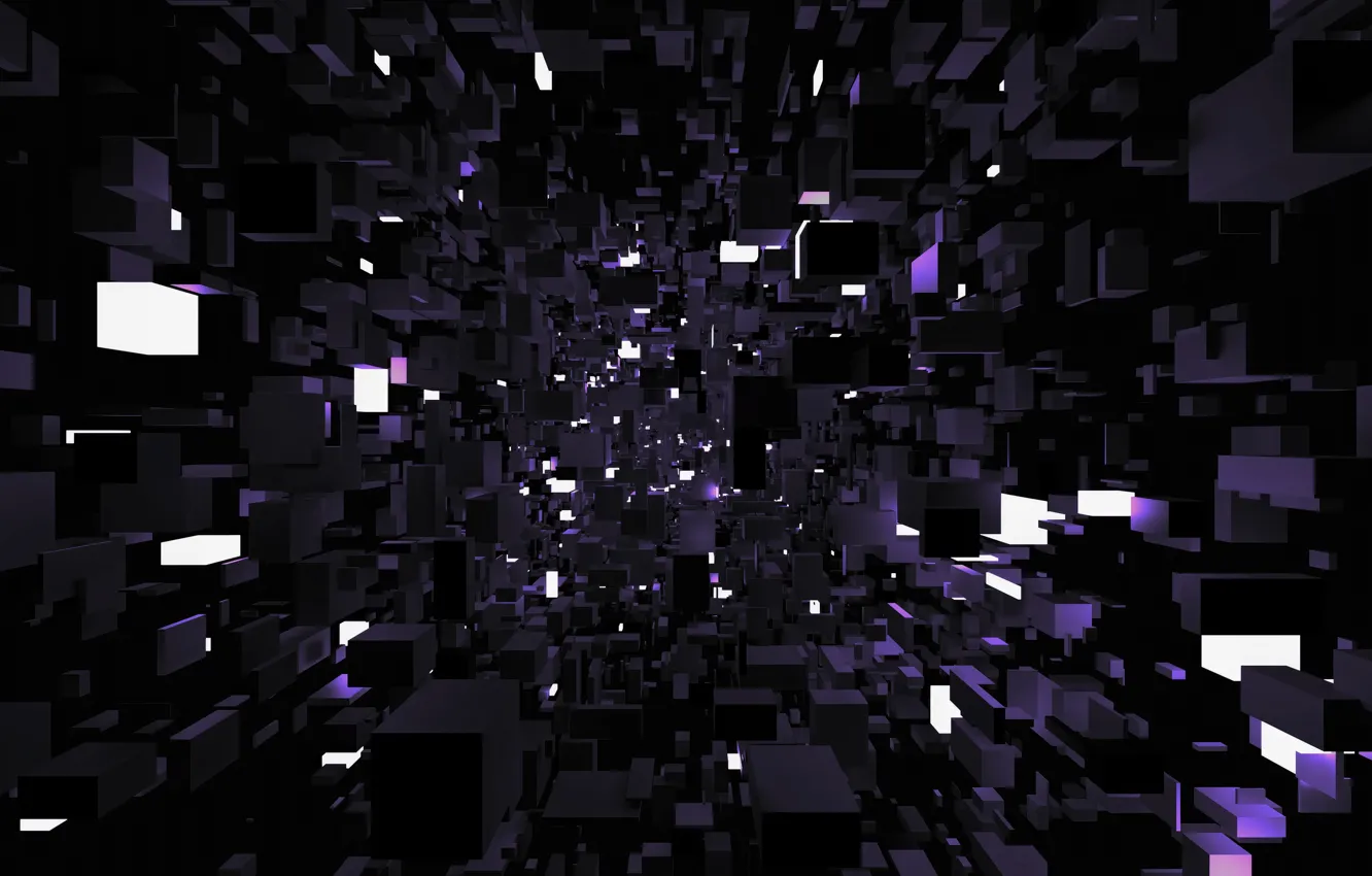 Photo wallpaper bright, dynamic, vibrant, geometric flux, dynamic, geometric flow