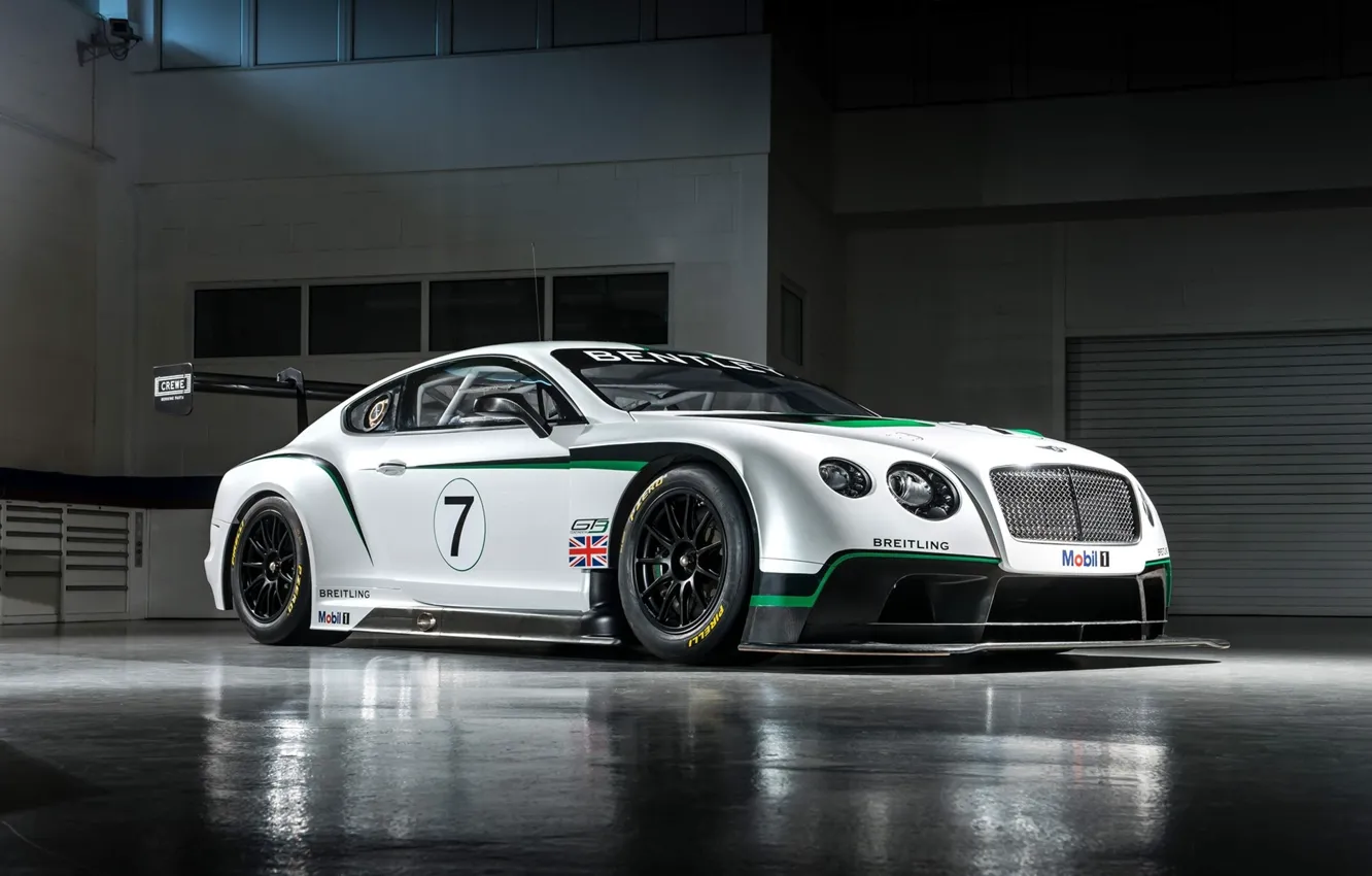 Photo wallpaper Bentley, Continental, GT3, race car, 2014