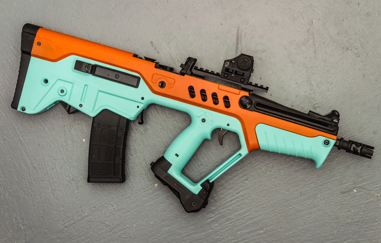 Photo wallpaper background, machine, Tavor, SAR-16