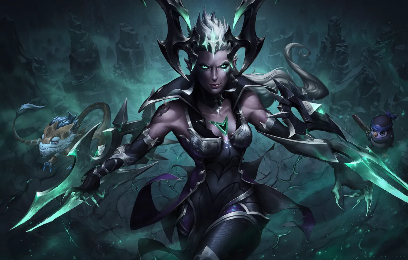 Photo wallpaper weapons, the game, armor, game, blade, League of Legends, lol, LoL