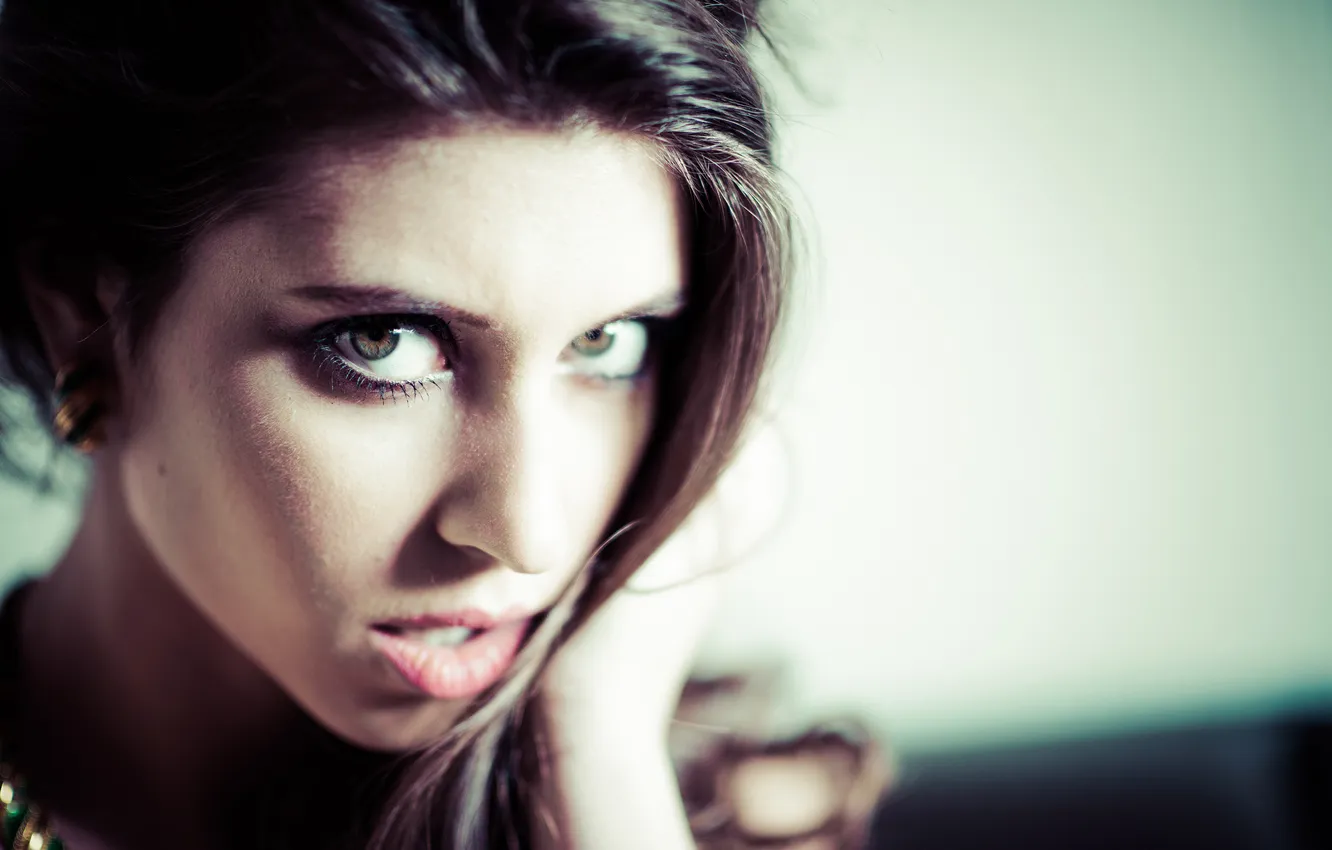 Photo wallpaper girl, face, photographer, girl, photography, Lies Thru a Lens