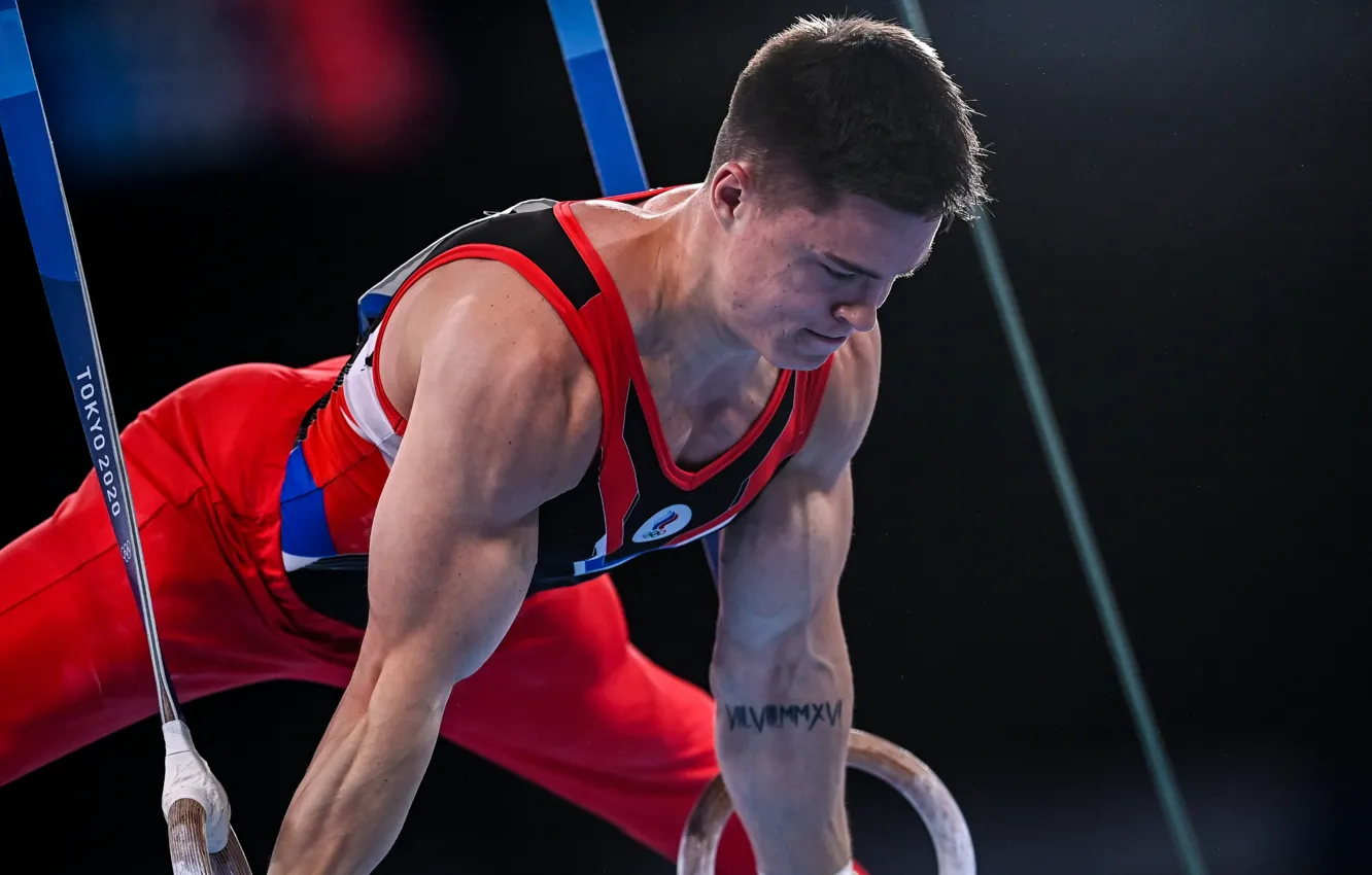 Photo wallpaper Olympic games, gymnastics, Nikita Nagorny