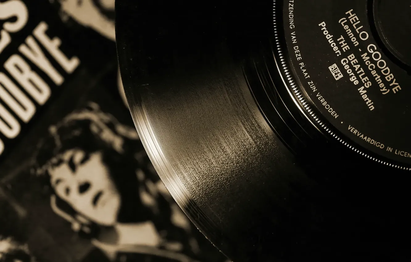 Photo wallpaper music, vinyl, record