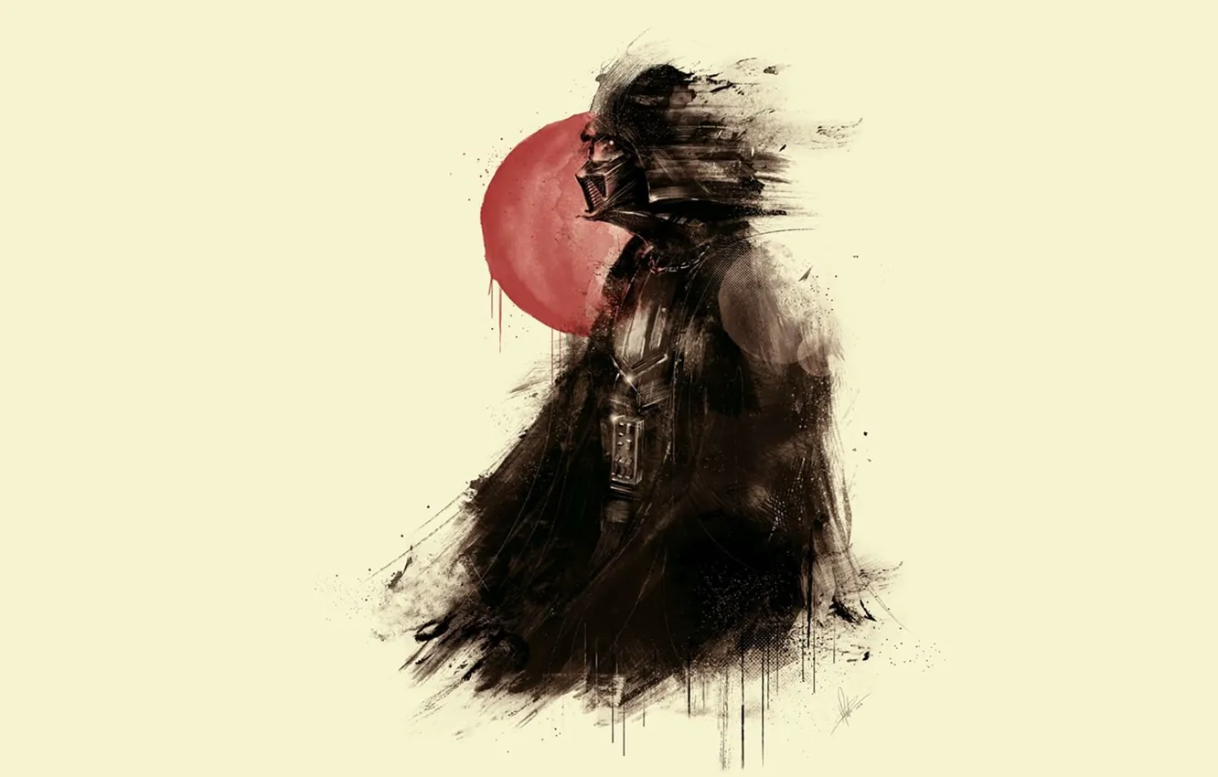 Photo wallpaper star wars, wallpaper, star wars, darth vader, Darth Vader, fan art, dark side