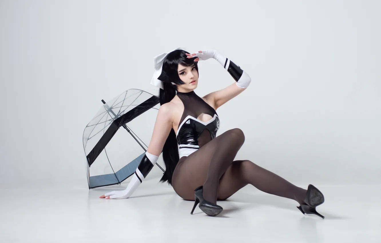 Photo wallpaper girl, model, cosplay, stylish