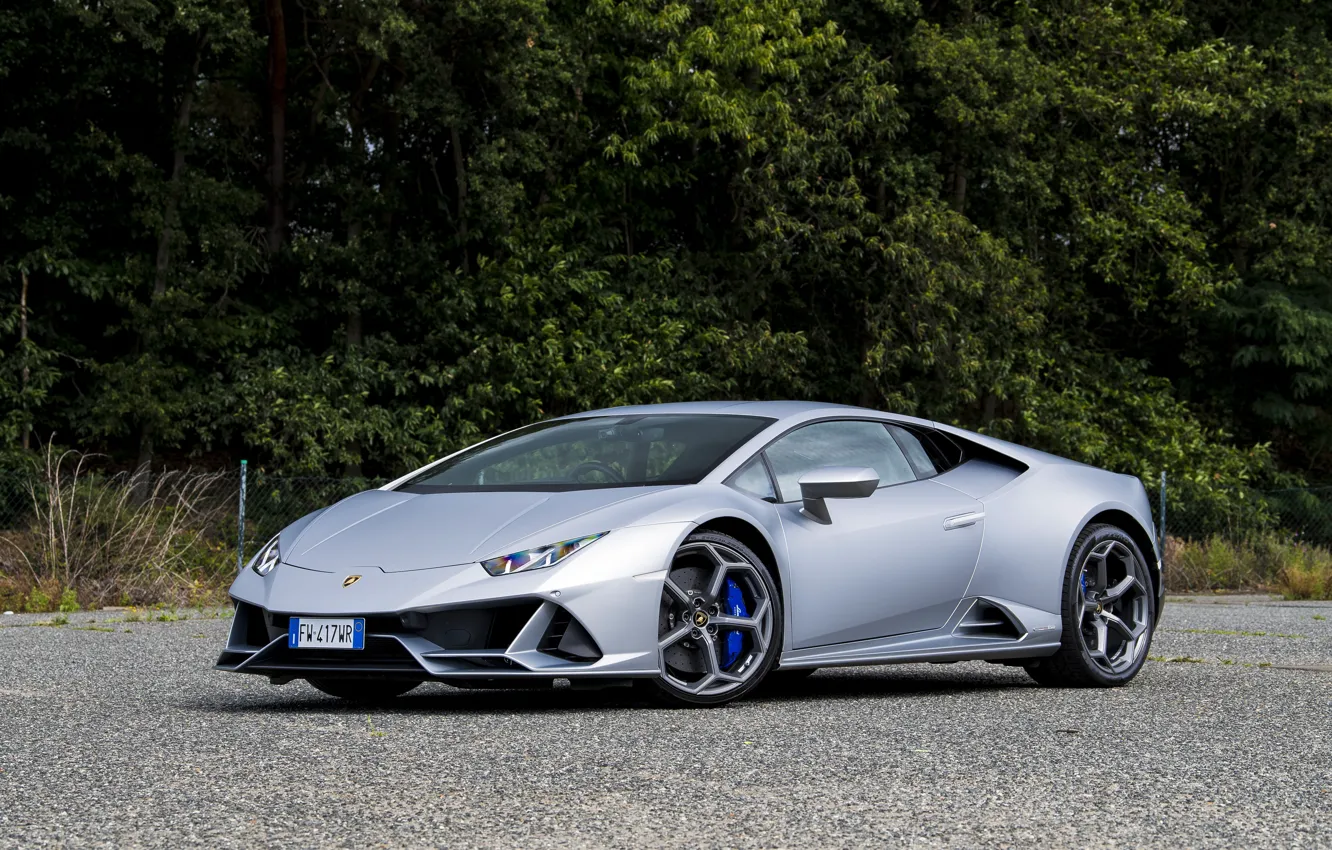 Photo wallpaper Lamborghini, evo, UK-spec, Huracan, 2019, Huracan EVO