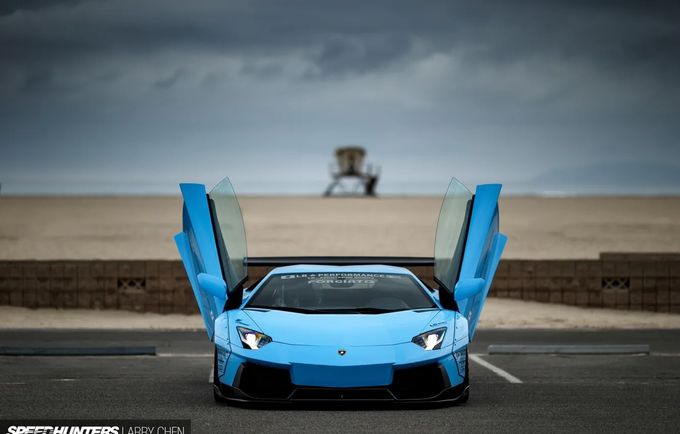 Photo wallpaper Lamborghini, tuning, aventador