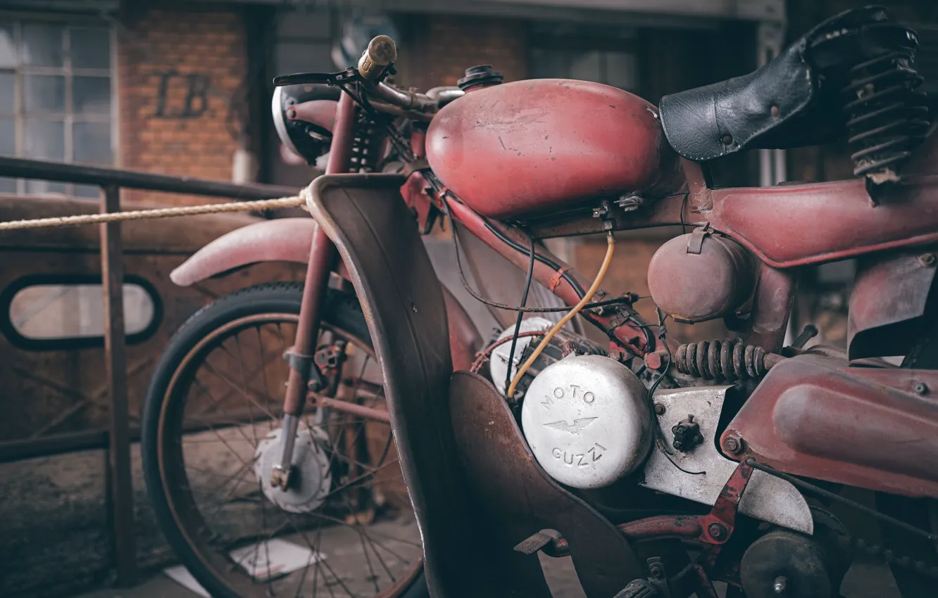 Photo wallpaper background, motorcycle, scrap