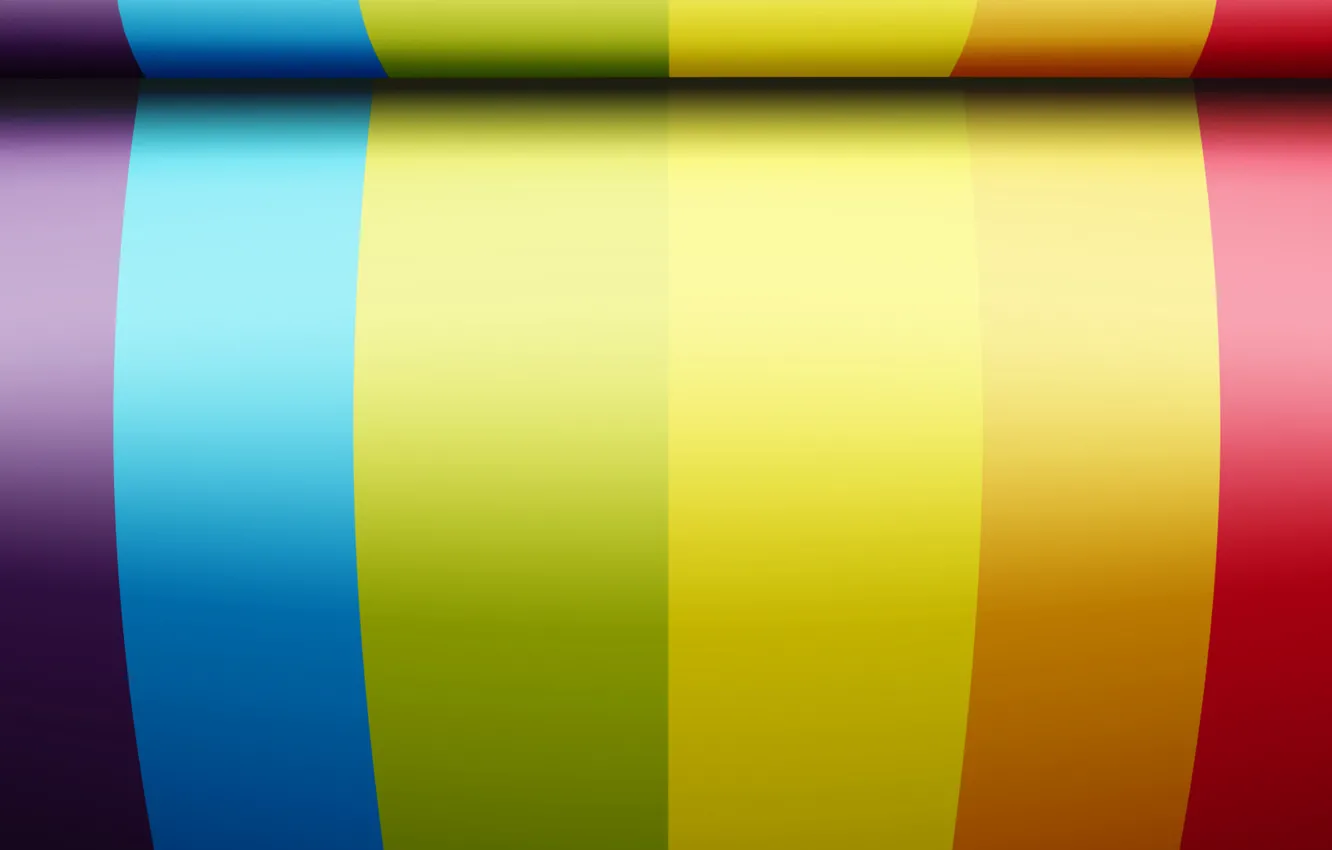 Photo wallpaper rainbow, flag, picture