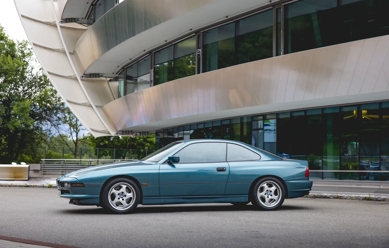 Photo wallpaper BMW, E31, side view, 8 Series, BMW 840 Ci M60 MT