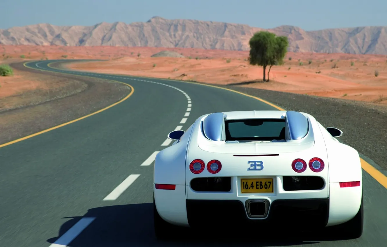 Photo wallpaper Bugatti, Veyron
