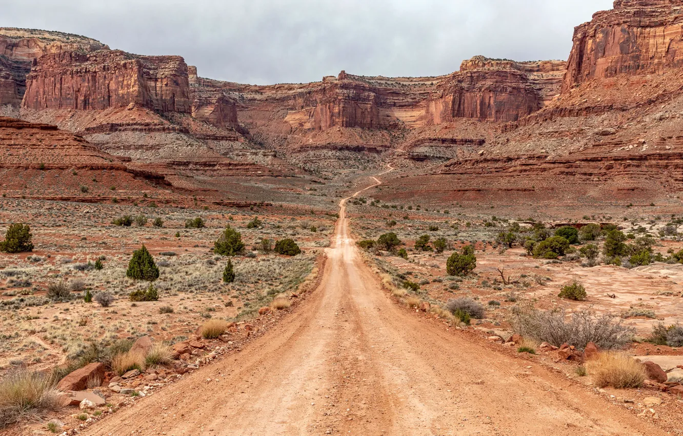 Photo wallpaper United States, Utah, Canyonlands National Park, Moab