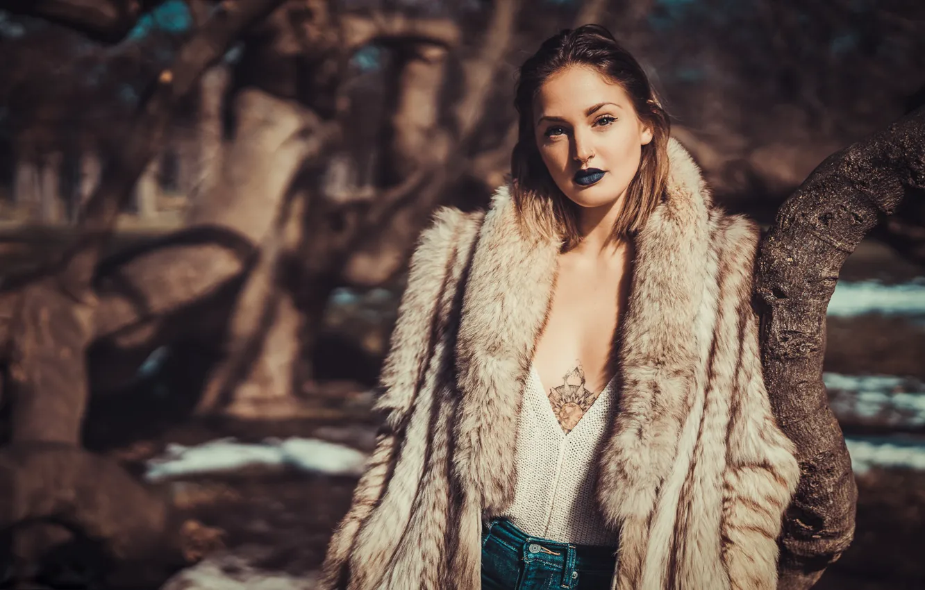 Photo wallpaper look, girl, Sophie-Mojo Powers