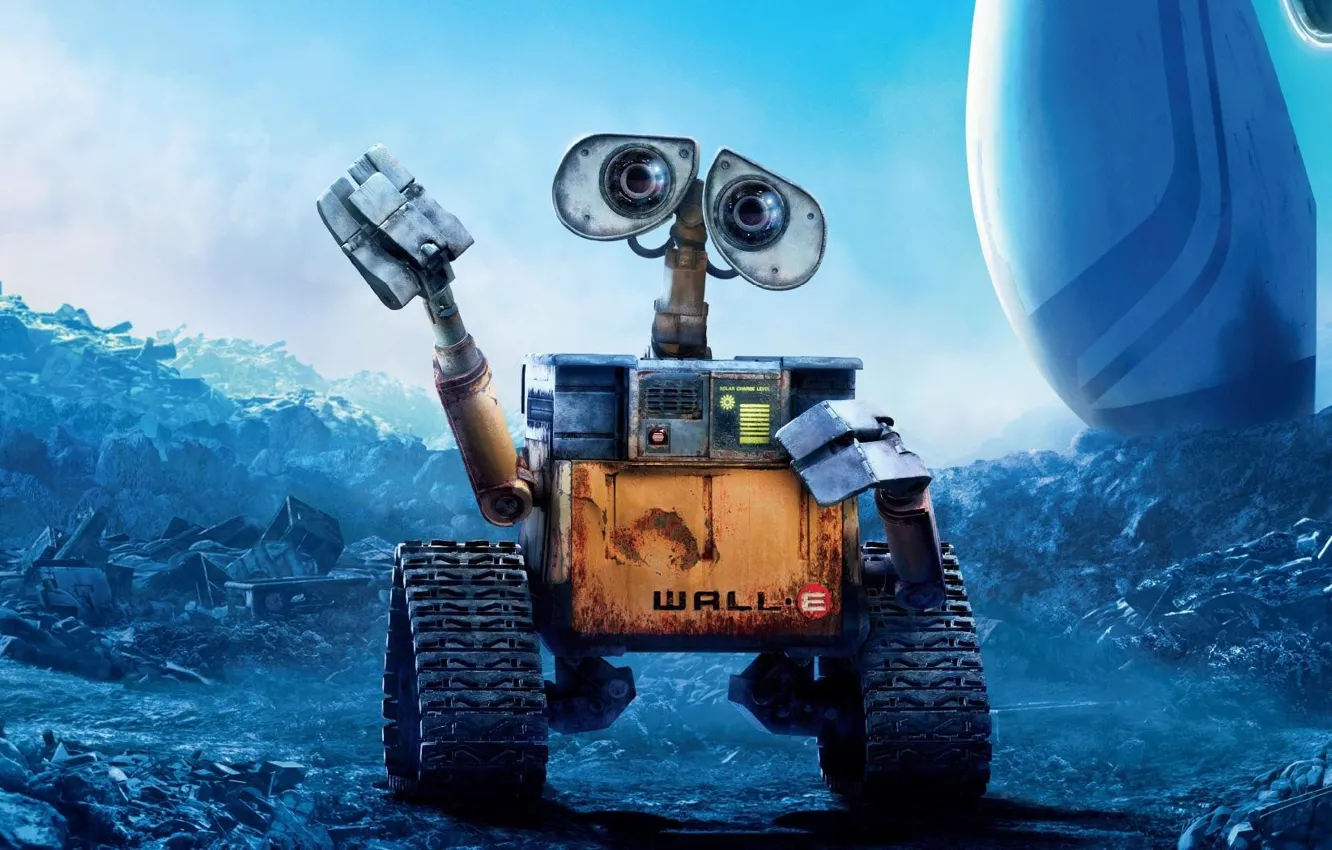 Photo wallpaper wall-e, Pixar, Animation