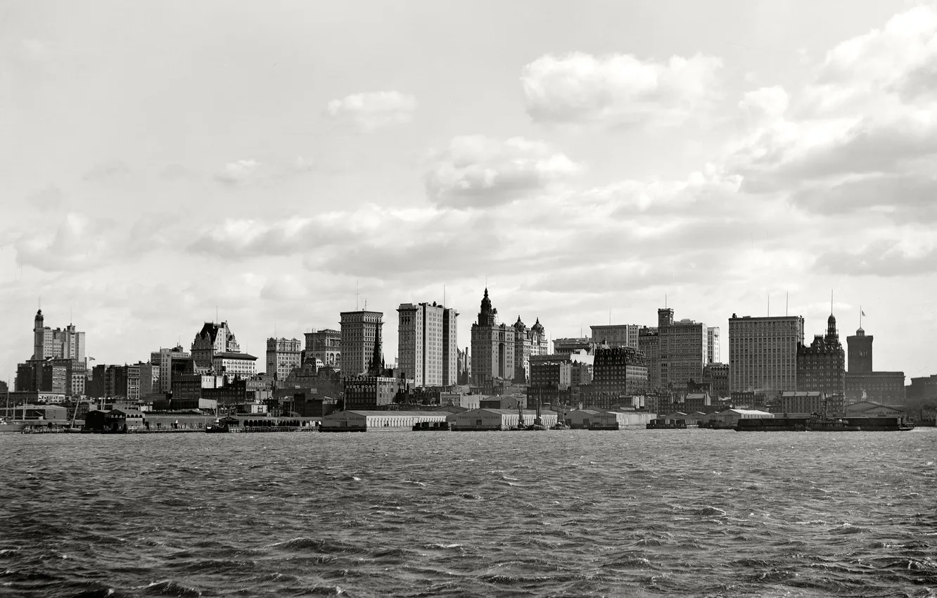 Photo wallpaper New York, NYC, 1901