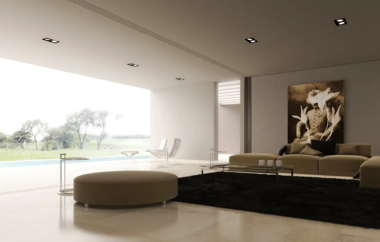 Photo wallpaper design, room, interior, Ottoman