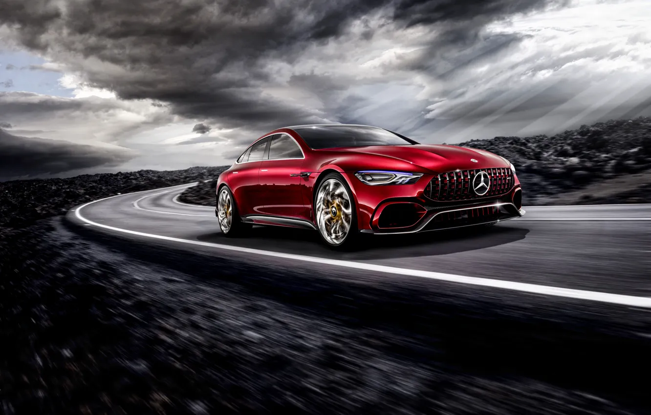 Photo wallpaper Concept, the concept, Mercedes, Mercedes, GT-Class