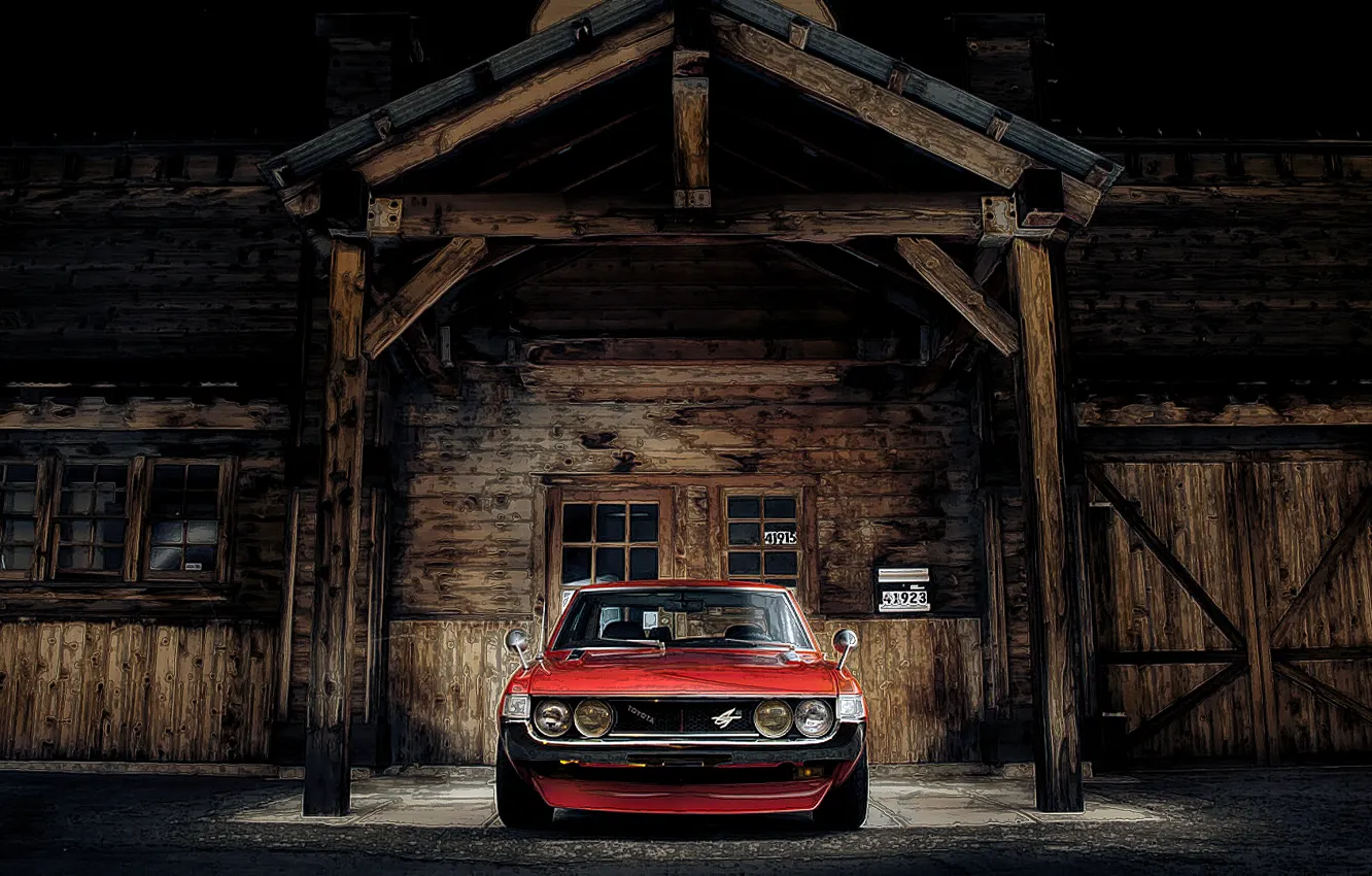 Photo wallpaper Toyota, celica, 1994