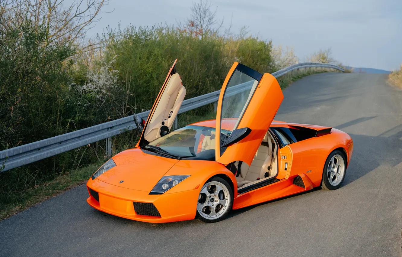 Photo wallpaper Lamborghini, Lamborghini Murcielago, Murcielago, 2002