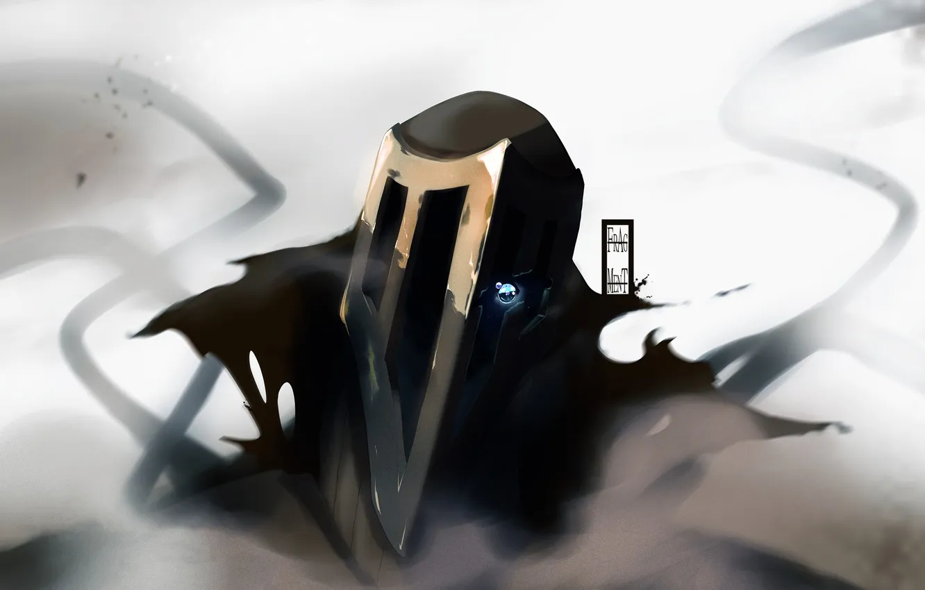 Photo wallpaper look, smoke, mask, Bleach, Bleach, art, FRESH, IFrAgMenTIx