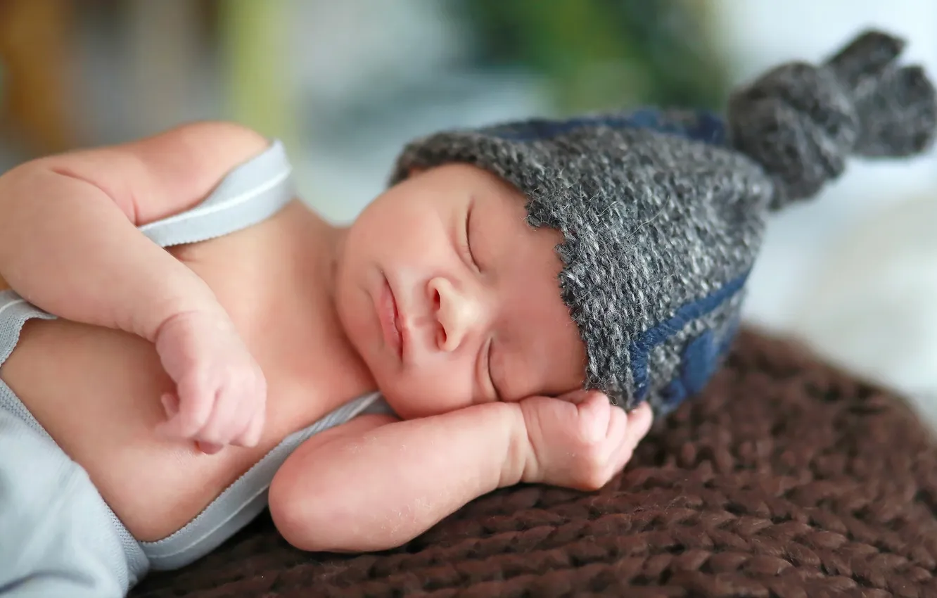Photo wallpaper background, sleep, baby