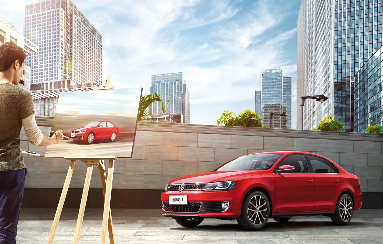 Photo wallpaper Volkswagen, Volkswagen, jetta, sagitar, Sagitar