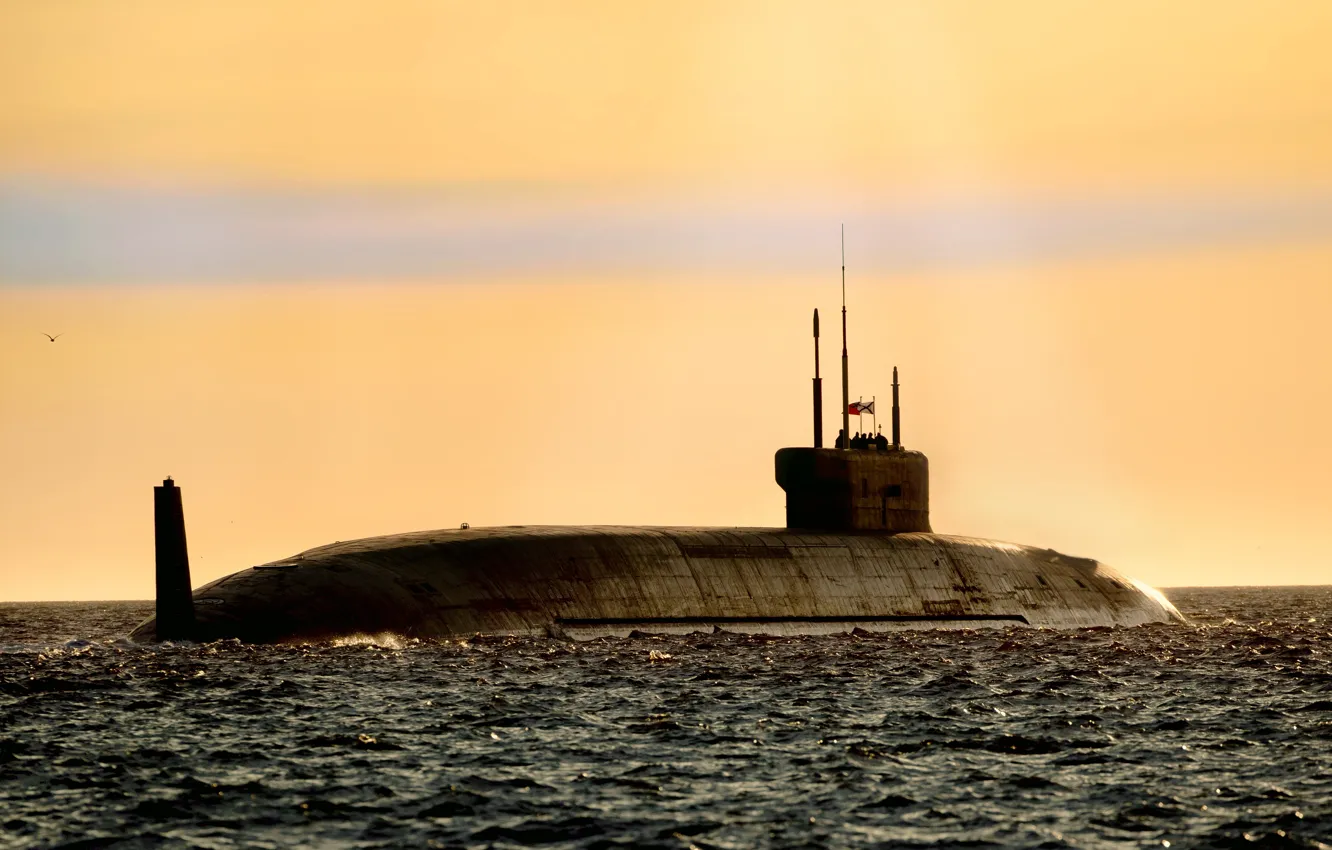 Photo wallpaper submarine, Borey, Prince Vladimir