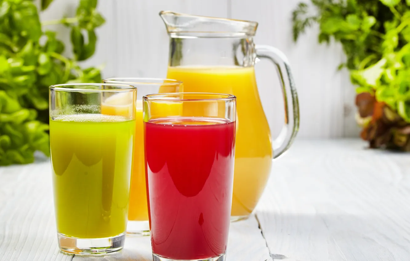 Photo wallpaper juice, drink, pitcher