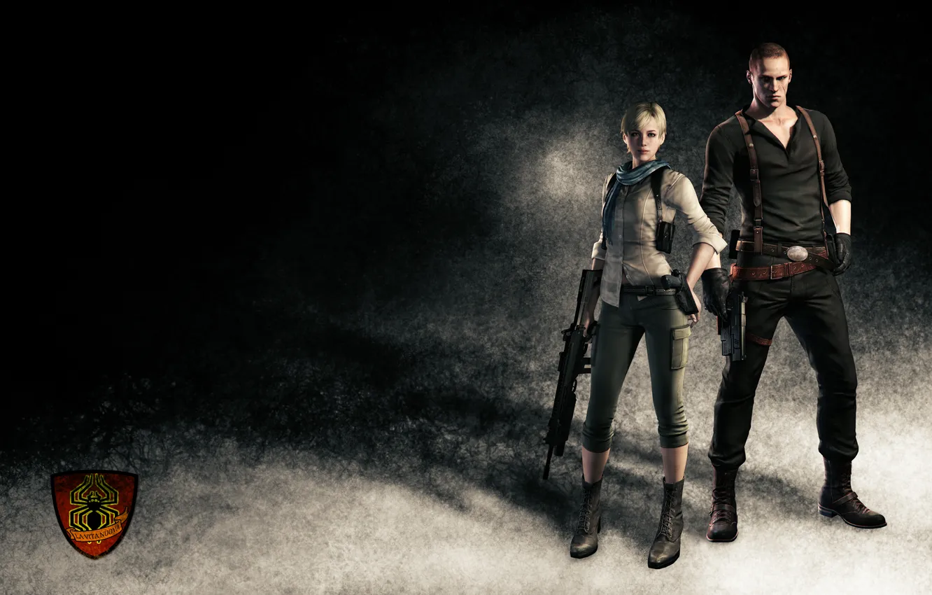 Photo wallpaper Resident Evil 6, Jake, Sherry Birkin, Jake Muller
