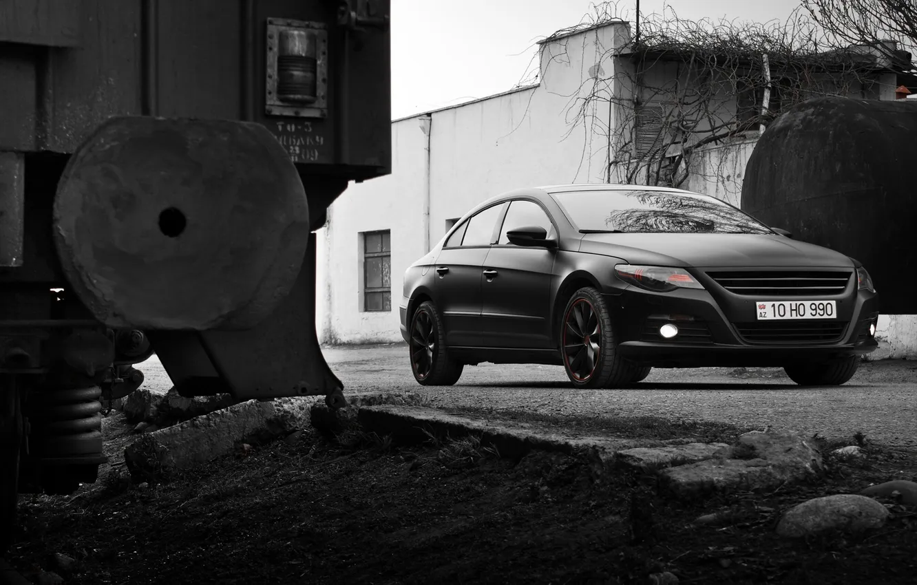 Photo wallpaper tuning, Volkswagen, Matt, passat CC
