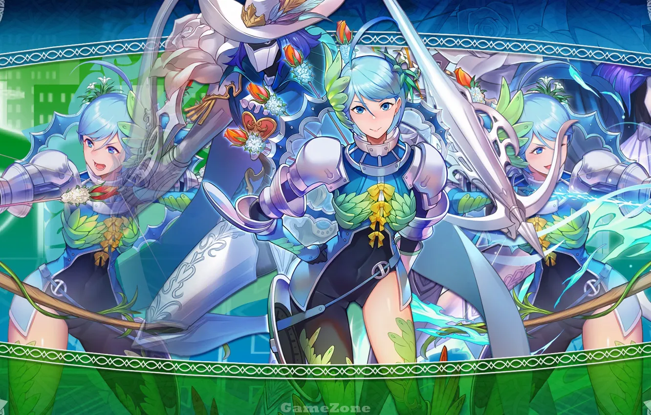 Photo wallpaper Fire Emblem Heroes, Virion, Eleonora Yumizuru