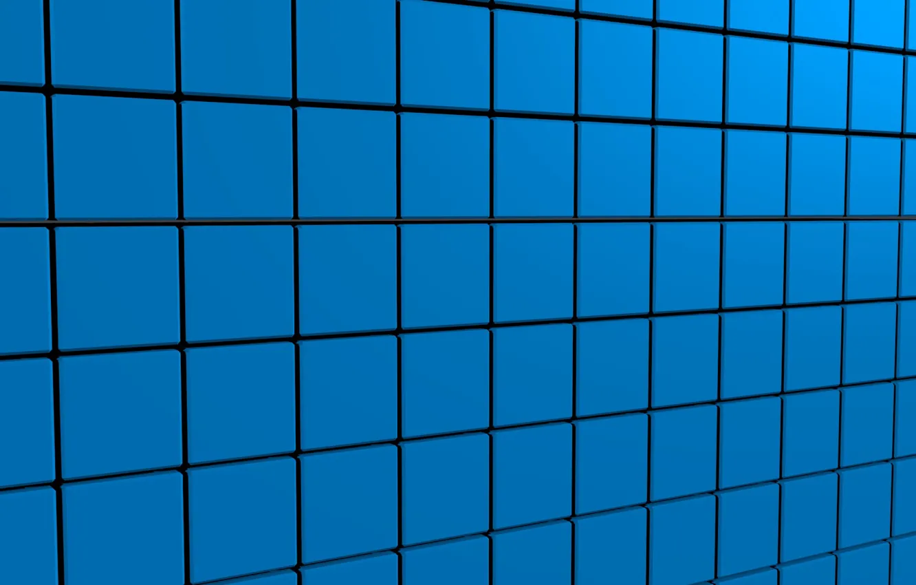 Photo wallpaper blue, cubes, texture