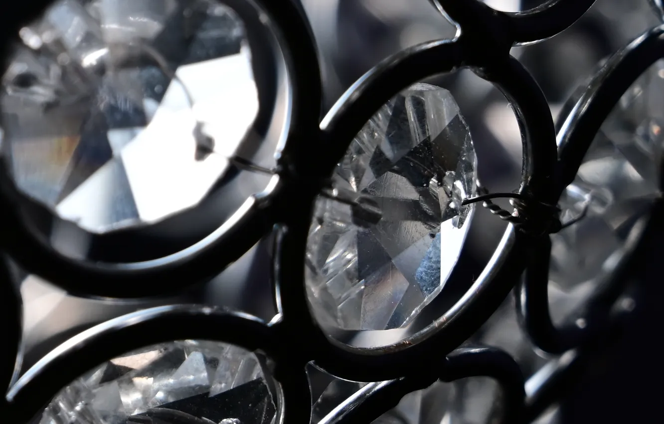 Photo wallpaper macro, lamp, 2025