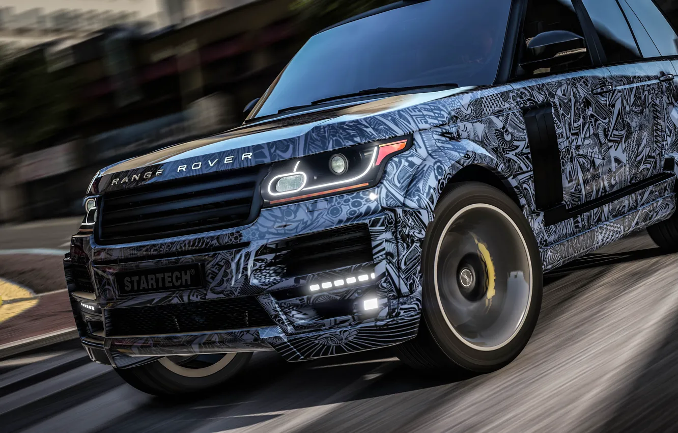 Photo wallpaper Range Rover, gta, Grand Theft Auto V