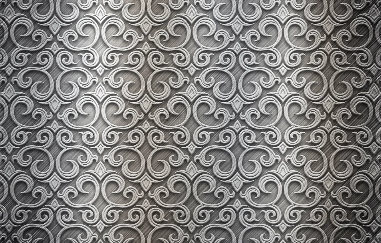 Photo wallpaper metal, pattern, silver, metal, texture, background, pattern, steel