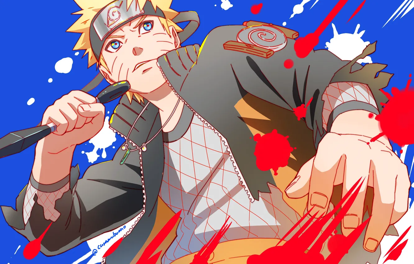 Photo wallpaper anime, guy, Naruto, Naruto, Uzumaki Naruto