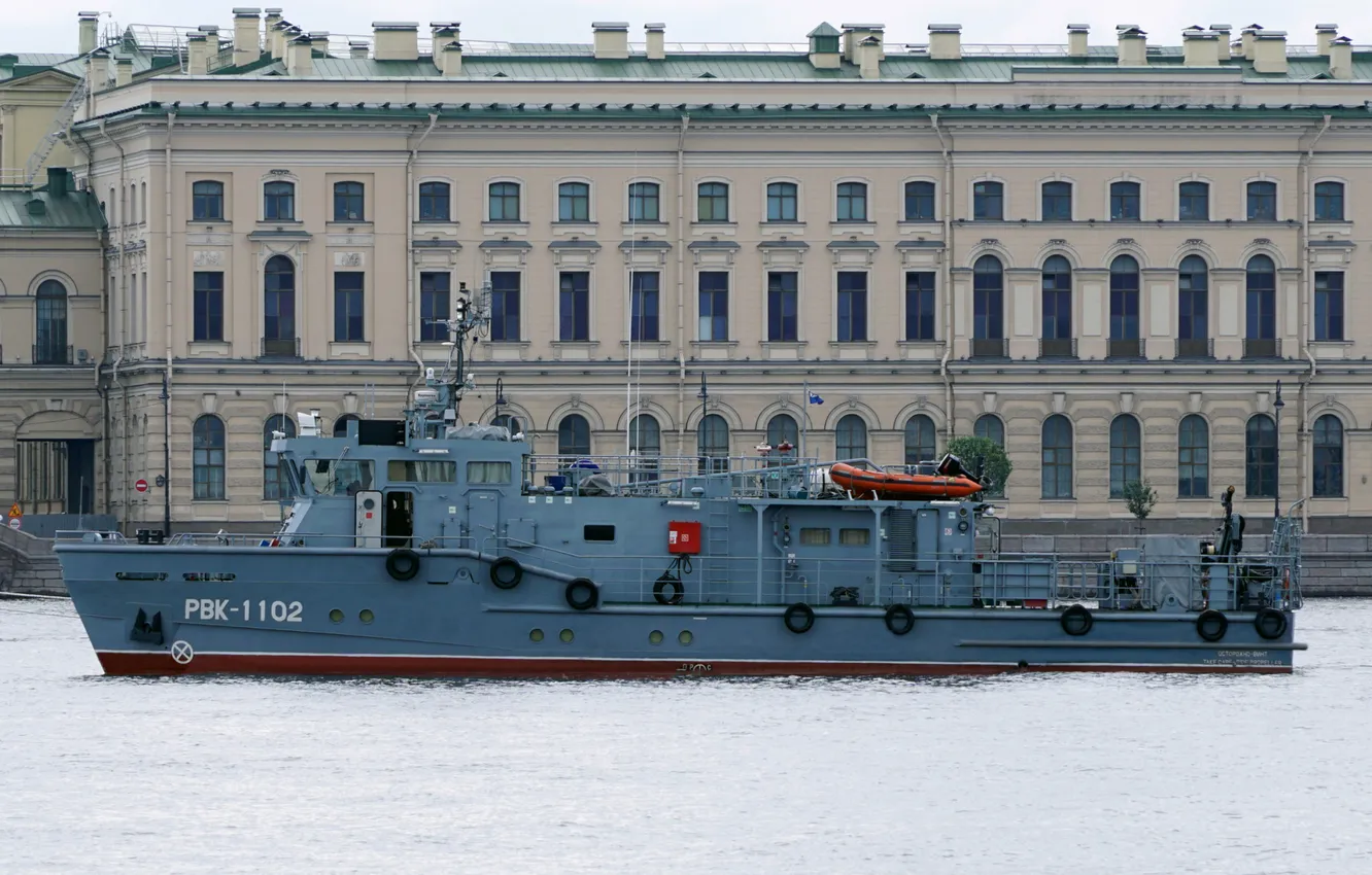Photo wallpaper boat, diving, raid