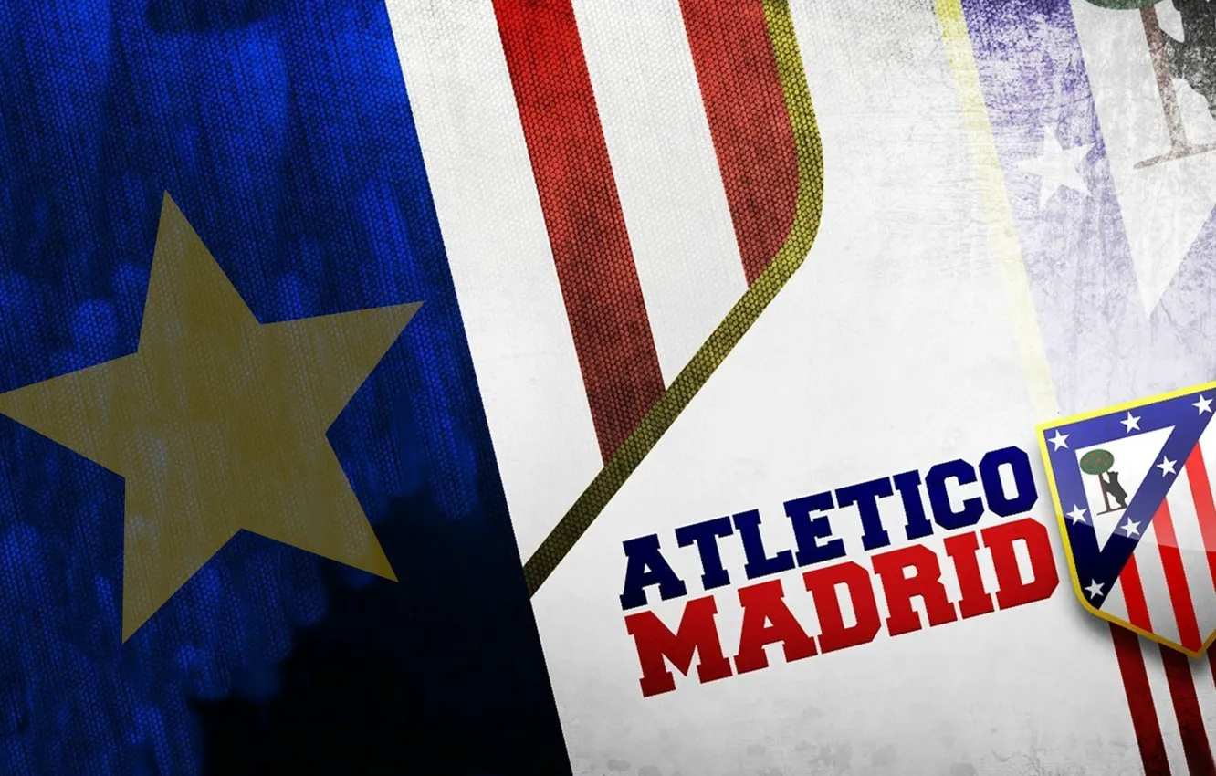 Photo wallpaper wallpaper, logo, football, Spain, Atletico Madrid